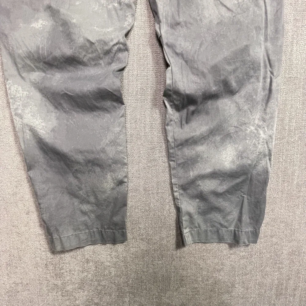 Abercrombie Kids Boys Gray Acid Wash Elastic Waist Drawstring Pants 13/14